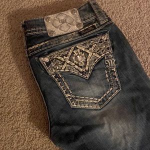 miss me skinny jeans low rise 27